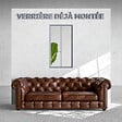 MON MARCHE DECO - Verrière 2 Carreaux - Déjà Montée - Gris - vignette