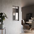 MON MARCHE DECO - Verrière 2 Carreaux - Déjà Montée - Gris - vignette