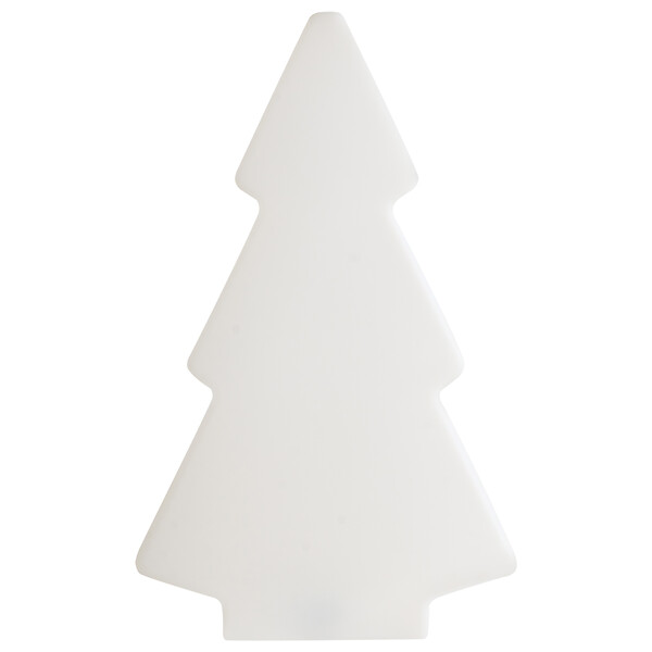 BELIANI - Lampadaire d'extérieur LED FINNAN 83 cm Arbre de Noël Blanc - large