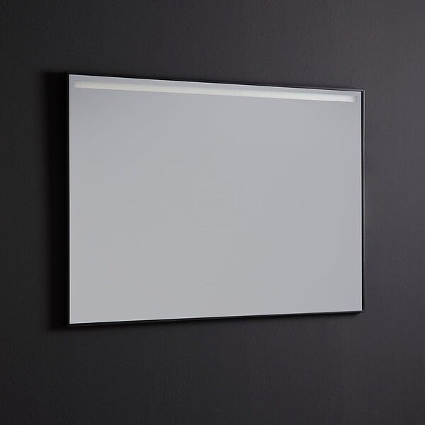 KIAMAMI VALENTINA - Miroir 100X70 Avec Bandeau Rétro-Éclairé Par Led - large