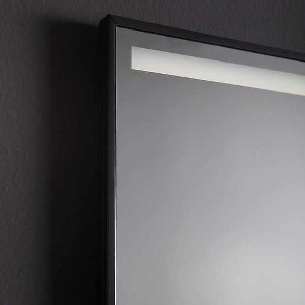 KIAMAMI VALENTINA - Miroir 100X70 Avec Bandeau Rétro-Éclairé Par Led - large