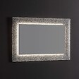 KIAMAMI VALENTINA - Miroir En Verre Fondu 90X62 Rétro-Éclairé Couleur Glace - vignette