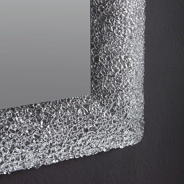 KIAMAMI VALENTINA - Miroir En Verre Fondu 90X62 Rétro-Éclairé Couleur Glace - large