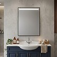 KIAMAMI VALENTINA - Miroir Rétro-Éclairé 60X80 Avec Cadre Pvc - vignette