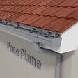 MON MARCHE DECO - Kit Gouttière PVC Moulurée dév 300 mm - Long. 7,60 m - Gris - vignette