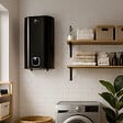 SANNOVER - Chauffe Eau Electrique Plat Mural Multipositions Kimoro Noir 80 Litres Sannover - vignette