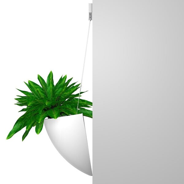 ARTITEQ - Kit Cache-pot de fleurs suspendu vert - suspension de Jardinière Botaniq Artiteq - large