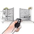 SCS SENTINEL - Motorisation vérins portail battant OpenGate 1 - 24V - 400kg - vignette