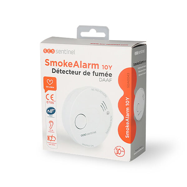 SCS SENTINEL - Détecteur de fumée DAAF - SmokeAlarm 10Y - large