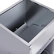 ID MARKET - Mangeoire à pédale pour poules distributeur automatique 5 kg anti-nuisibles - vignette