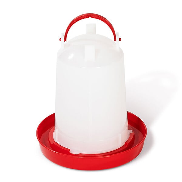 ID MARKET - Lot mangeoire 3 KG et abreuvoir 3L pour poules et volailles - large