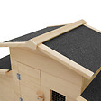 ID MARKET - Poulailler COMFORT avec pondoir en bois - vignette