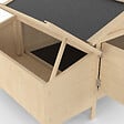 ID MARKET - Poulailler sur pilotis XXL avec pondoir en bois - vignette