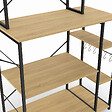 ID MARKET - Etagère de cuisine DETROIT support micro-ondes multi-étagères - vignette