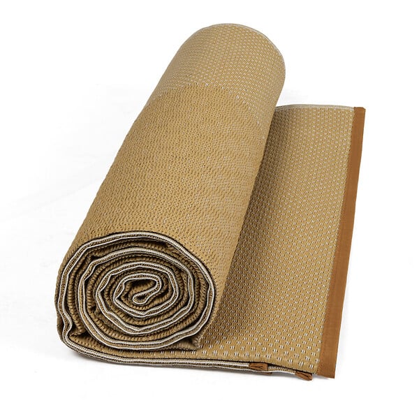 ID MARKET - Tapis extérieur KEOLA effet jute 270 x 370 CM - large