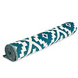 ID MARKET - Tapis extérieur BAHAMAS bleu canard 270 x 370 CM - vignette