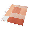 ID MARKET - Tapis extérieur GEOMETRIQUE terracotta 270 x 370 CM - vignette