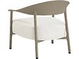 HABITAT ET JARDIN - Salon de jardin en métal et plastique "Céora" - 4 places - Taupe - vignette