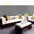 ID MARKET - Brise vue renforcé 1,5 x 10 M gris clair 220 gr/m² luxe PRO - vignette