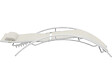 HABITAT ET JARDIN - Bain de soleil en aluminium "Beauty" - Phoenix - Ecru - Lot de 2 - vignette
