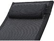 HABITAT ET JARDIN - Lot de 2 bains de soleil en aluminium Beauty "Phoenix" - Noir - vignette