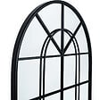 ID MARKET - Miroir verrière arche design industriel 80x100 cm - vignette