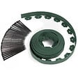 ID MARKET - Bordurette de jardin flexible 10 M verte hauteur 5 CM + 30 piquets - vignette
