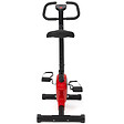 ID MARKET - Vélo d'appartement à résistance réglable, selle ajustable et écran LCD multifonction - vignette