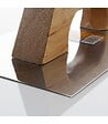 ALYCO - Platoir rectangulaire manche en bois 300 x 150 mm - vignette
