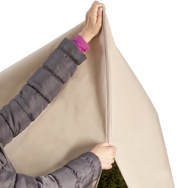 ID MARKET - Lot de 3 housses d'hivernage pour plante et arbuste 80 x 160 cm - large