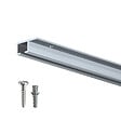 ARTITEQ - Cimaise Plafond Top Rail 200 cm + vis et chevilles - Cimaise Tableau pour plafond Artiteq Noir , A l'unité - vignette