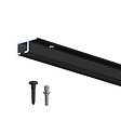 ARTITEQ - Cimaise Plafond Top Rail 200 cm + vis et chevilles - Cimaise Tableau pour plafond Artiteq Noir , A l'unité - vignette