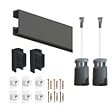 ARTITEQ - Cimaise Box PREMIUM Click Rail 200 cm - Kit tout en un Alu brossé - vignette