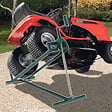 ID MARKET - Cric lève tracteur tondeuse 400 KG - vignette