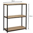 ID MARKET - Console 3 niveaux DETROIT design industriel - vignette