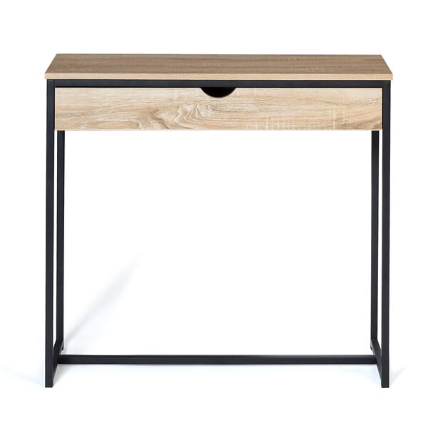 ID MARKET - Console 1 tiroir DETROIT design industriel - large