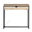 ID MARKET - Console 1 tiroir DETROIT design industriel - vignette