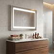 KIAMAMI VALENTINA - Miroir Rétroéclairé Avec Led Cm. 60X80 Réversible - vignette