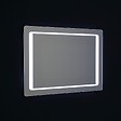 KIAMAMI VALENTINA - Miroir 100X70 De Salle De Bain Rétroéclairé Avec Led Réversible - vignette