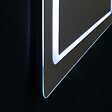 KIAMAMI VALENTINA - Miroir 100X70 De Salle De Bain Rétroéclairé Avec Led Réversible - vignette