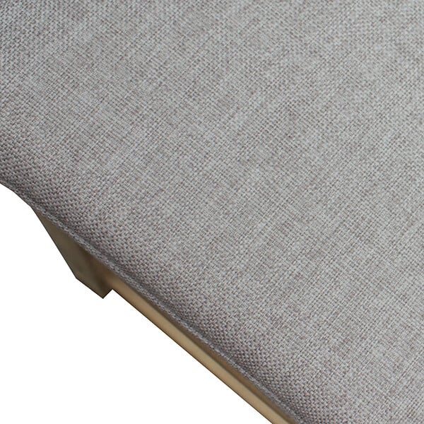 HAPPY GARDEN - Mange debout ARUBA en acacia 4 places - coussins sable - large