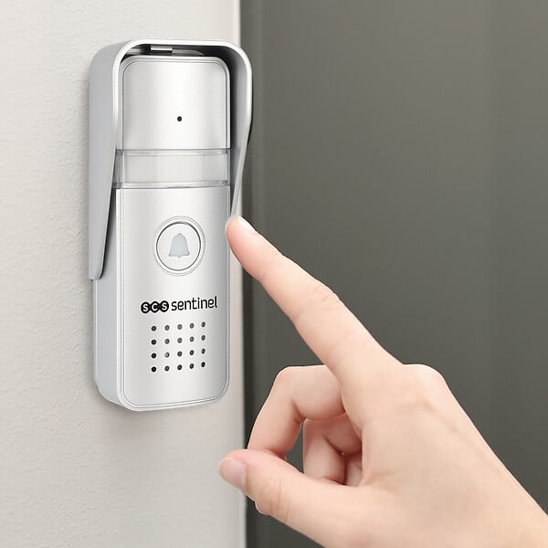 SCS SENTINEL - Interphone audio filaire aluminium AudioDoor IP55 100m - large