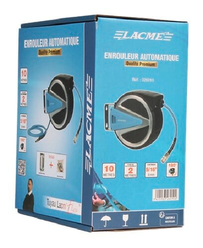 LACME - Enrouleur automatique 10 m LACME - Ø tuyau 5/16' / 8 mm - 326010 - large