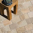 RO'MA NATURE - Pavé Grès Kandla Beige 20x14x5-7 cm (vendu au m² - 30 pavés/m²) - vignette