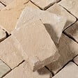 RO'MA NATURE - Pavé Grès Kandla Beige 20x14x5-7 cm (vendu au m² - 30 pavés/m²) - vignette