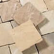 RO'MA NATURE - Pavé Grès Kandla Beige 14x14x2-2,5 cm (vendu au m² - 42 pavés/m²) - vignette