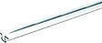 MANTION - Rail PICO 25 blanc en 5m - MANTION - 25/500B - vignette