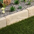 RO'MA NATURE - Bordure de jardin Grès Kandla Beige 50x20x8 cm (à l'unité) - vignette
