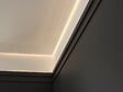 ORAC DECOR - C395 STEPS Corniche pour éclairage indirect et cache tringle à rideau Orac Decor -15,5x3,1x200cm (h x p x L) - moulure décorative polyuréthane Pack 2 pièces - vignette