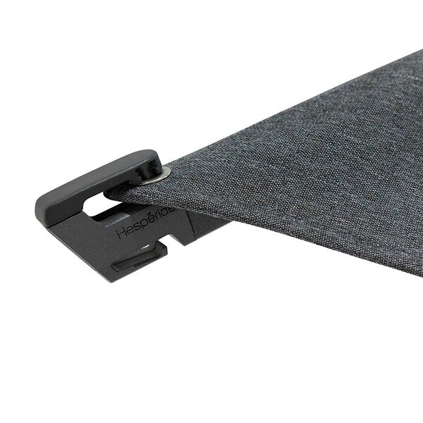 HESPERIDE - Parasol déporté rectangulaire multi-toile "Melhia" anthracite 4x3m - large